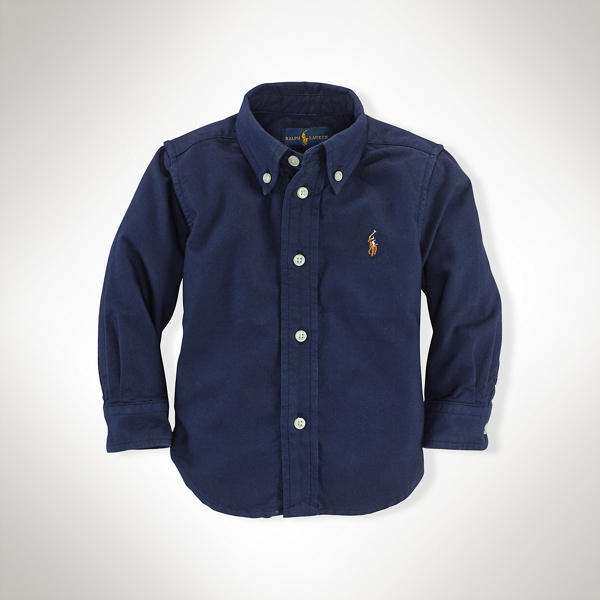 Newport Navy Solid Blake Shirt Baby Boy 1