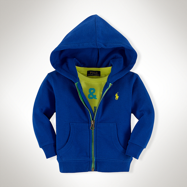 Sapphire Star Fleece Full-Zip Hoodie Baby Boy 1