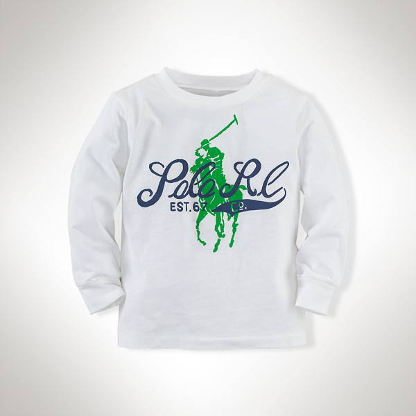 White Cotton Graphic Tee Baby Boy 1