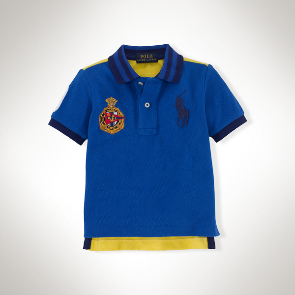 Pacific Royal Novelty Cotton Mesh Polo Baby Boy 1