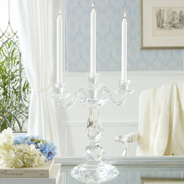 Clear Daniela 3-Light Candelabra Ralph Lauren Home 2