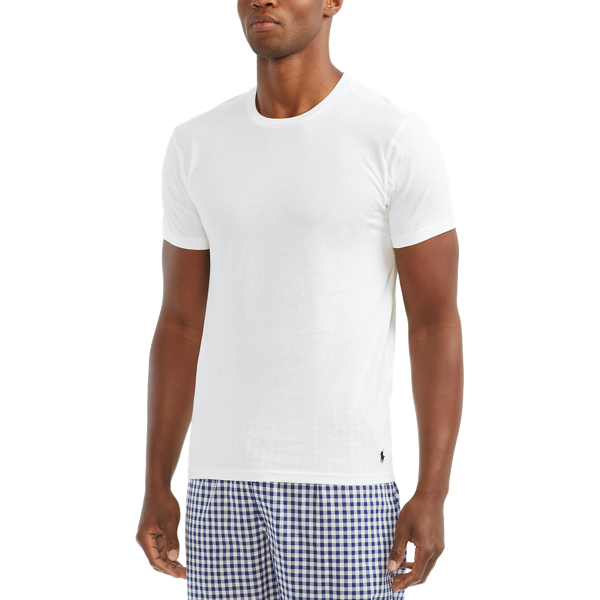 White Crewneck T-Shirt 2-Pack Polo Ralph Lauren 2