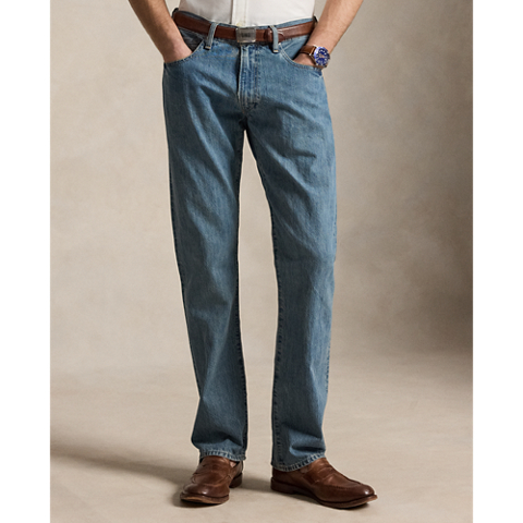 Мужские джинсы Ralph Lauren Hampton Straight, цвет: Средний индиго
