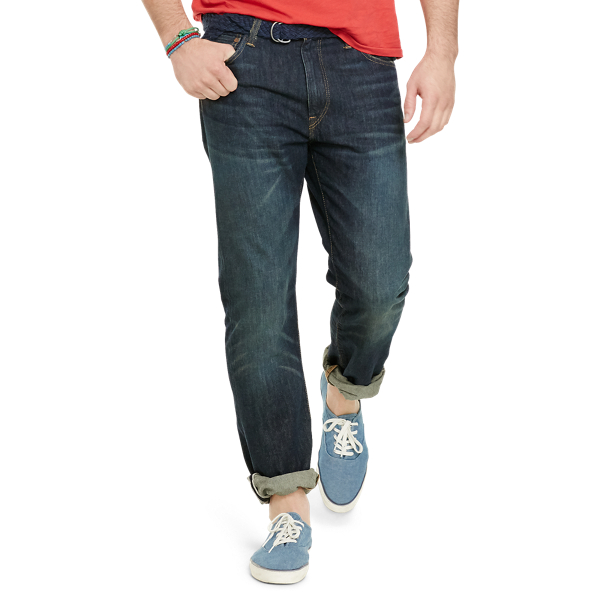 Hampton ruime jeans met rechte pijp Big & Tall in Lt wt morris 6