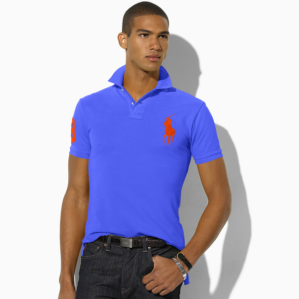 Sapphire Star Slim-Fit Big Pony Polo Polo Ralph Lauren 1