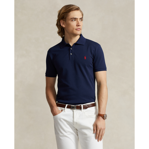 Ralph lauren mesh slim fit polo on sale