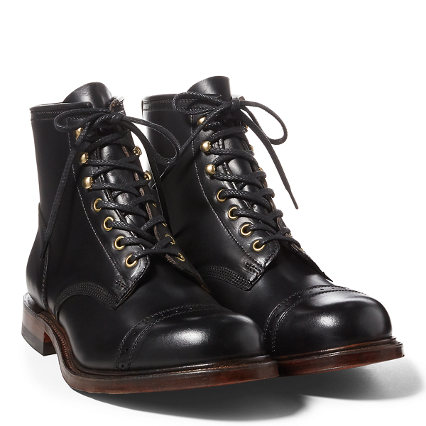 Bowery Leather Boot Boots Shoes Ralph Lauren