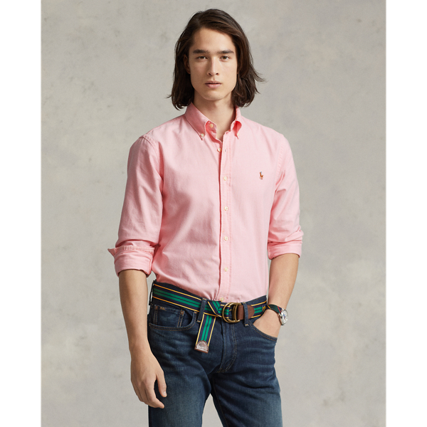 Pink The Iconic Oxford Shirt Polo Ralph Lauren 1