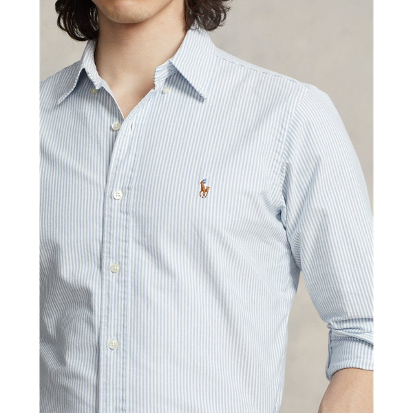 Ralph lauren vertical striped shirt on sale