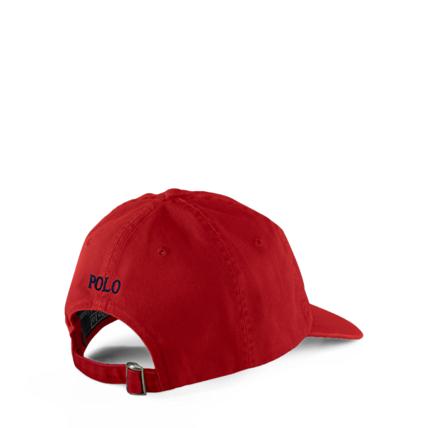 Red polo baseball cap on sale