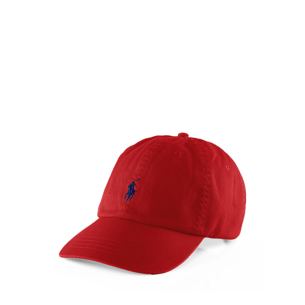 Cotton Chino Baseball Cap for Men Ralph Lauren CH