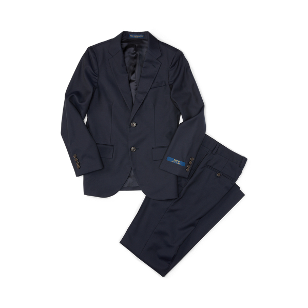 Polo Wool Twill Suit Boys 8-20 1