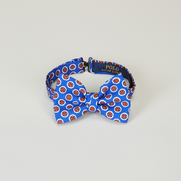 Royal Dotted Silk Foulard Bow Tie Boys 1