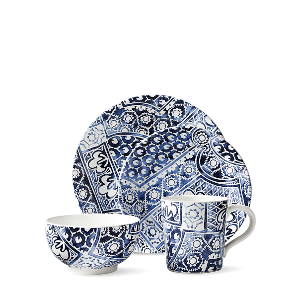Ralph Lauren Home Cote d'Azur Batik Salad Plate 2