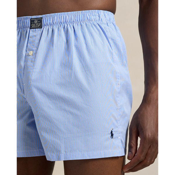 Shorts mit Windowpane-Karo