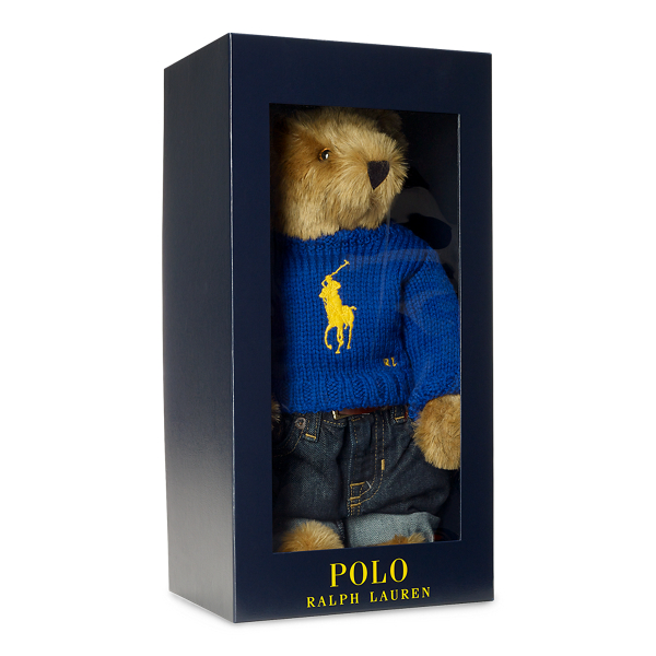 Limited Edition Big Pony Bear Stuffed Animals Plush Toys ACCESSORIES Ralph Lauren