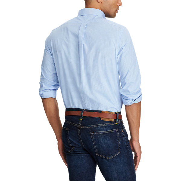 Camicia a quadri Classic-Fit Polo Ralph Lauren in Blu/Bianco 5