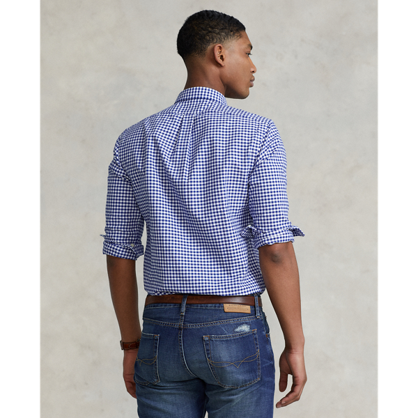 Slim Fit Gingham Oxford Shirt