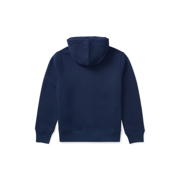 Navy polo zip up sale