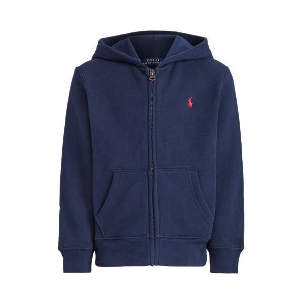 Cotton Blend Fleece Hoodie Ralph Lauren UK