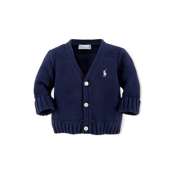 Navy blue cardigan baby boy best sale