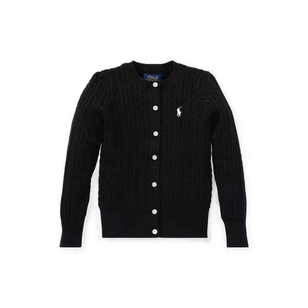 Girls Black Sweaters Ralph Lauren