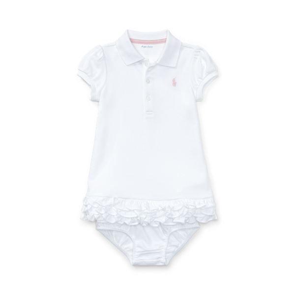 Ruffled Polo Dress & Bloomer