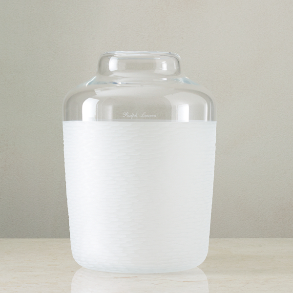 Clear Cagan Large Vase Ralph Lauren Home 2