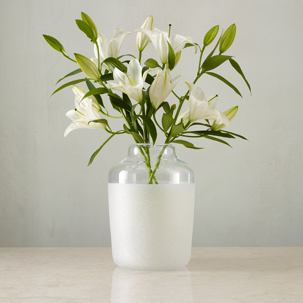 Clear Cagan Large Vase Ralph Lauren Home 3