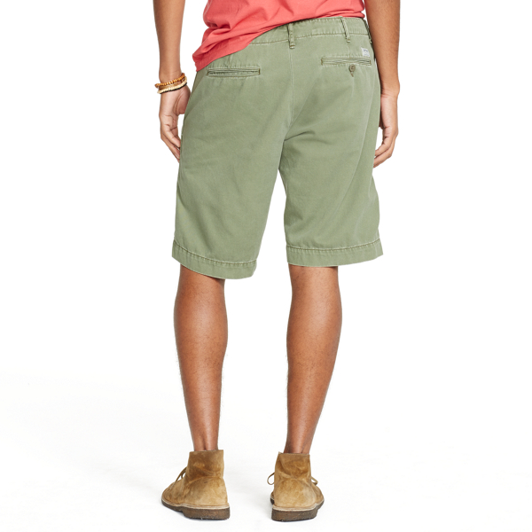 Army Olive Surplus Chino Short Polo Denim & Supply 2