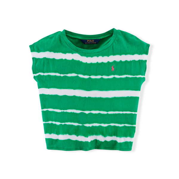 Stem Multi Tie-Dyed Cotton Shirt Girls 2-6x 1