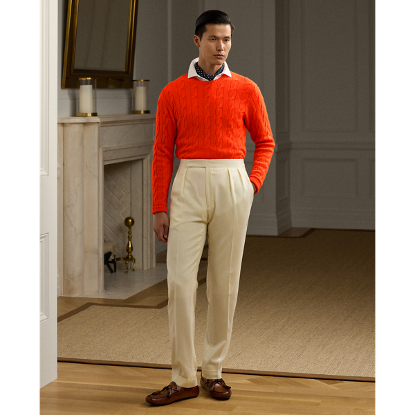 Cable-Knit Cashmere Sweater