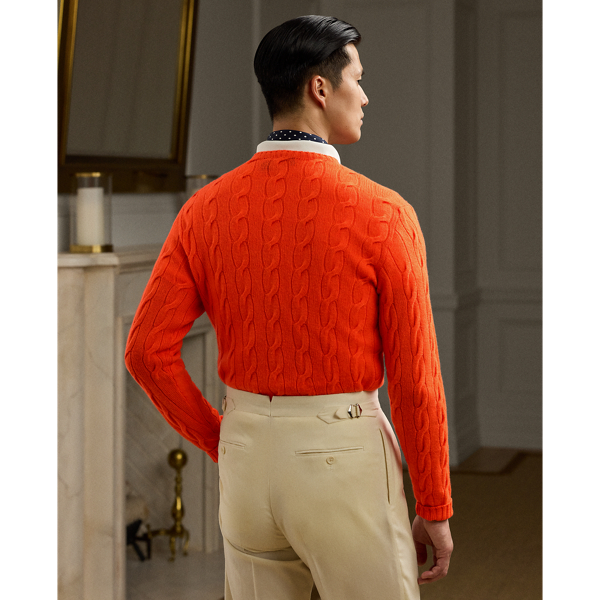 Cable-Knit Cashmere Sweater