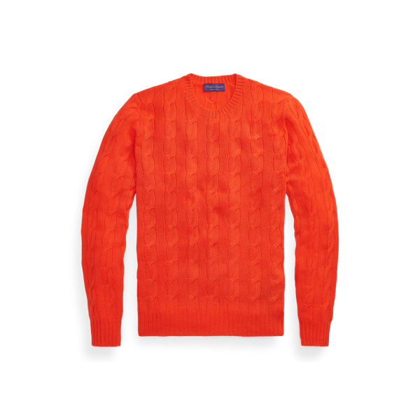 Cable-Knit Cashmere Sweater