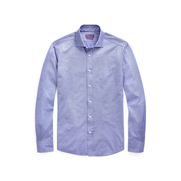 Tailored Fit Knit Shirt Purple Label 1