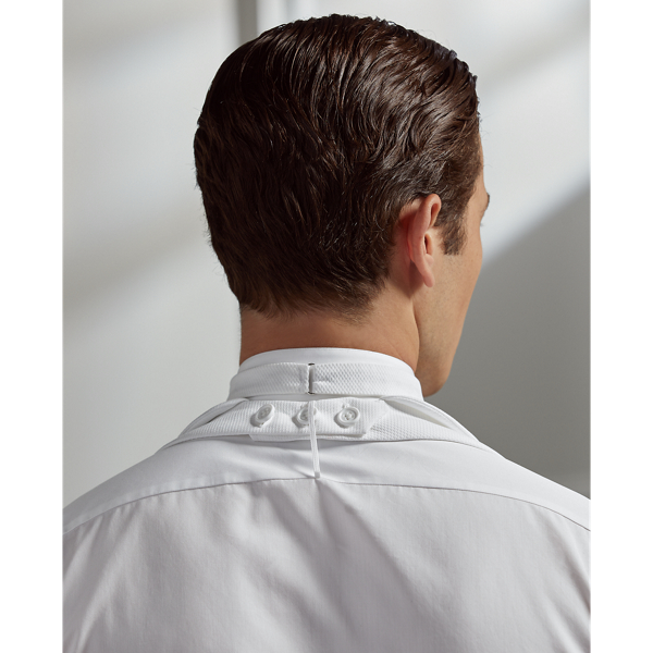 White Piqu&eacute; Vest Purple Label 7