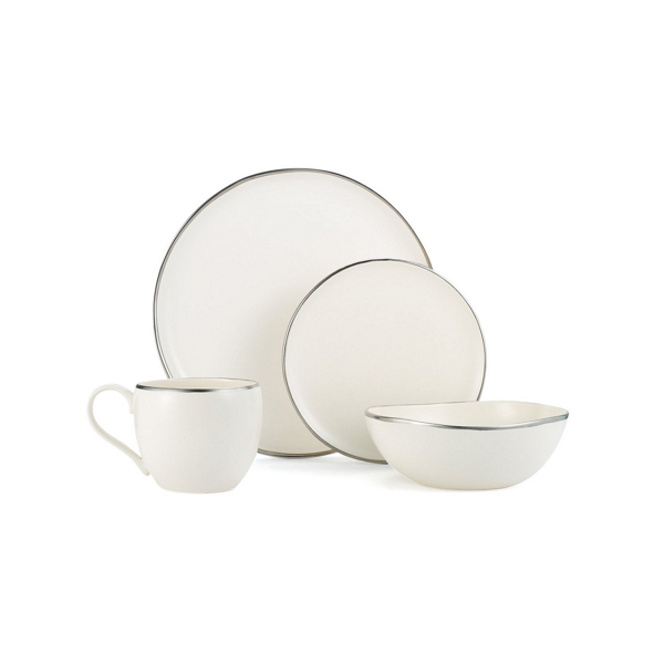 White/Plat Ariana Salad Plate Ralph Lauren Home 2