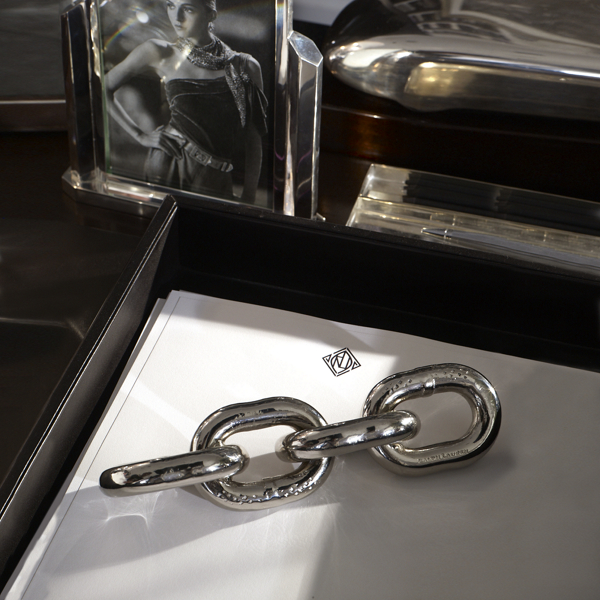 Silver Cale Chain-Link Object Ralph Lauren Home 3