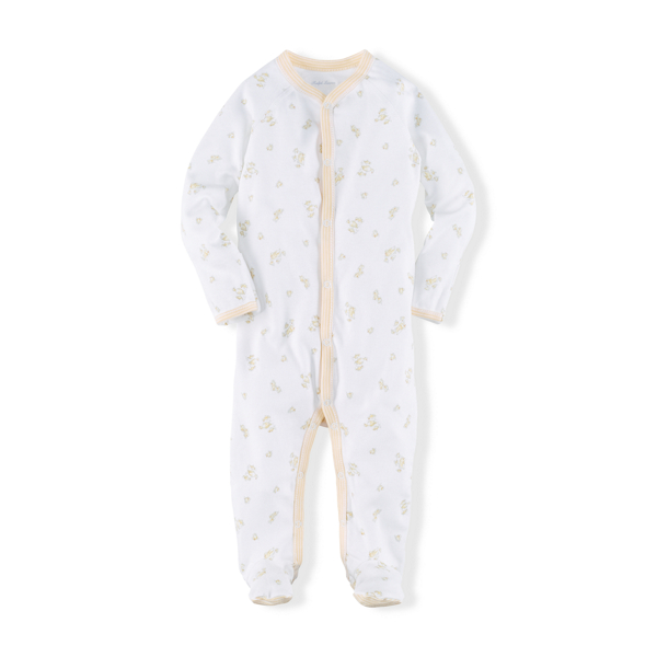 Duck Cotton Footed Coverall Baby Boy 1