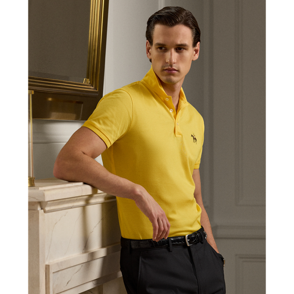 Custom Slim Fit Piqué Polo Shirt