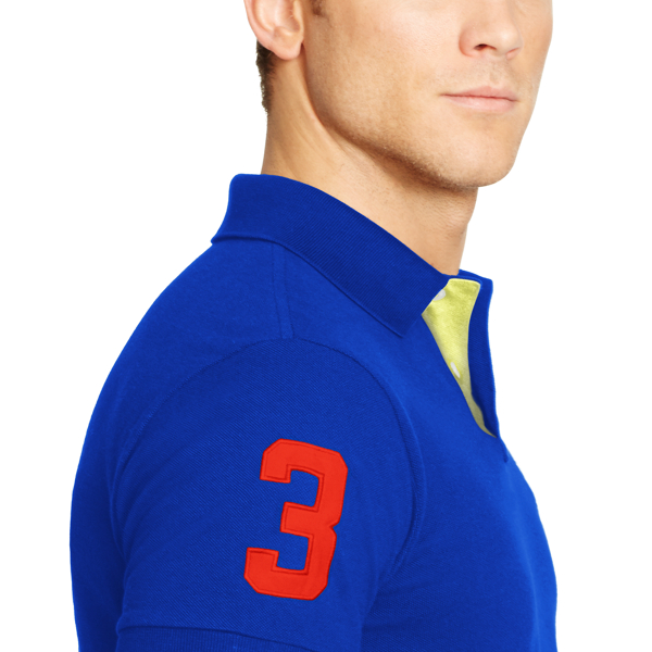 Pacific Royal Custom-Fit Big Pony Polo Shirt Polo Ralph Lauren 4