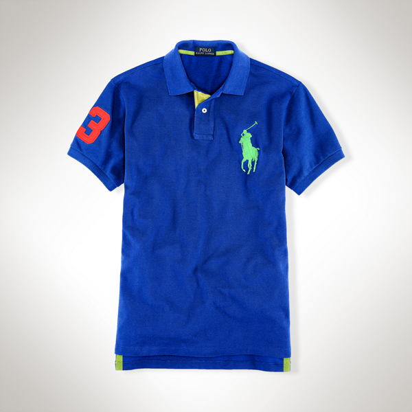 Custom-Fit Big Pony Polo Shirt