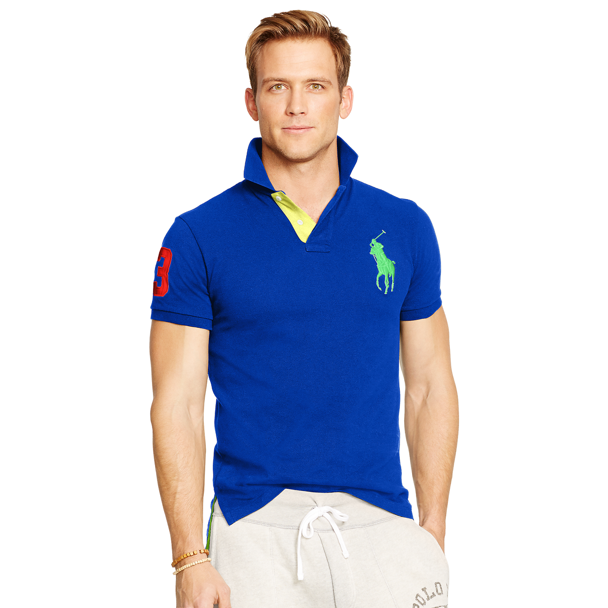 Custom-Fit Big Pony Polo Shirt