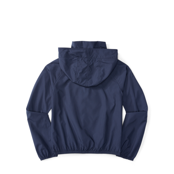 Aviator Navy Hooded Windbreaker Girls 7-16 2