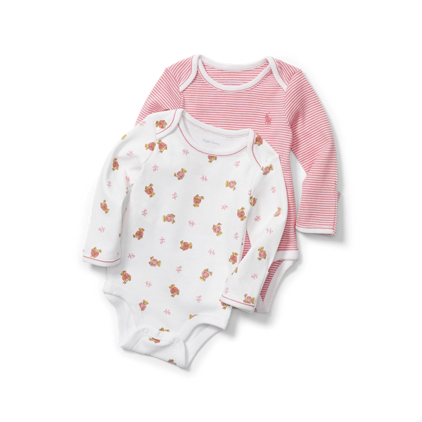 Cotton Bodysuit 2-Pack Baby Girl 1