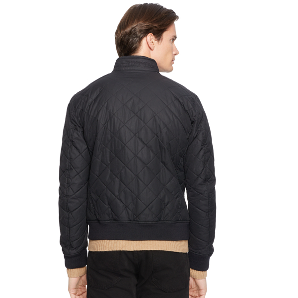 Polo Black Quilted Bomber Jacket Polo Ralph Lauren 2