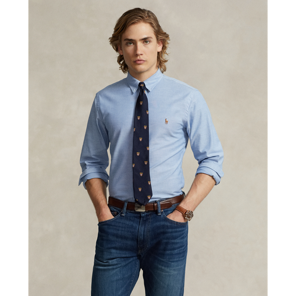 Ralph lauren slim fit stretch oxford on sale