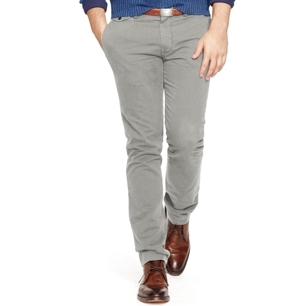 Slim Fit Cotton Chino Polo Ralph Lauren 1