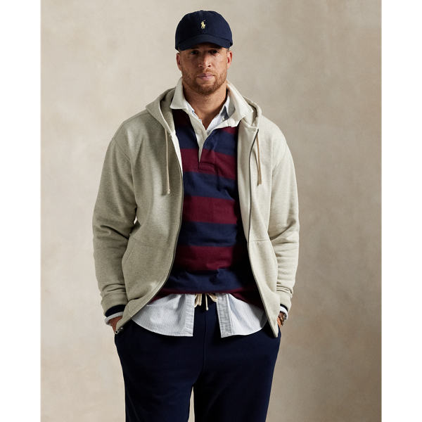 Men's Cotton-Blend-Fleece Hoodie | Ralph Lauren