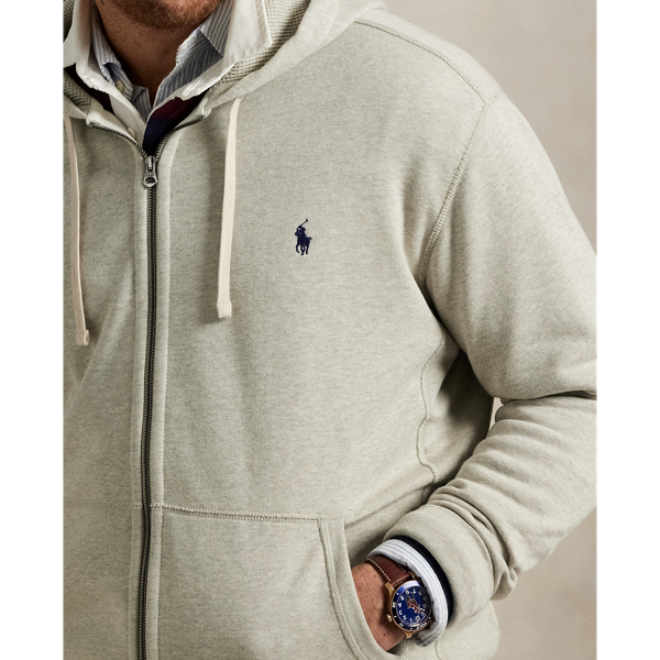 Men's Cotton-Blend-Fleece Hoodie | Ralph Lauren